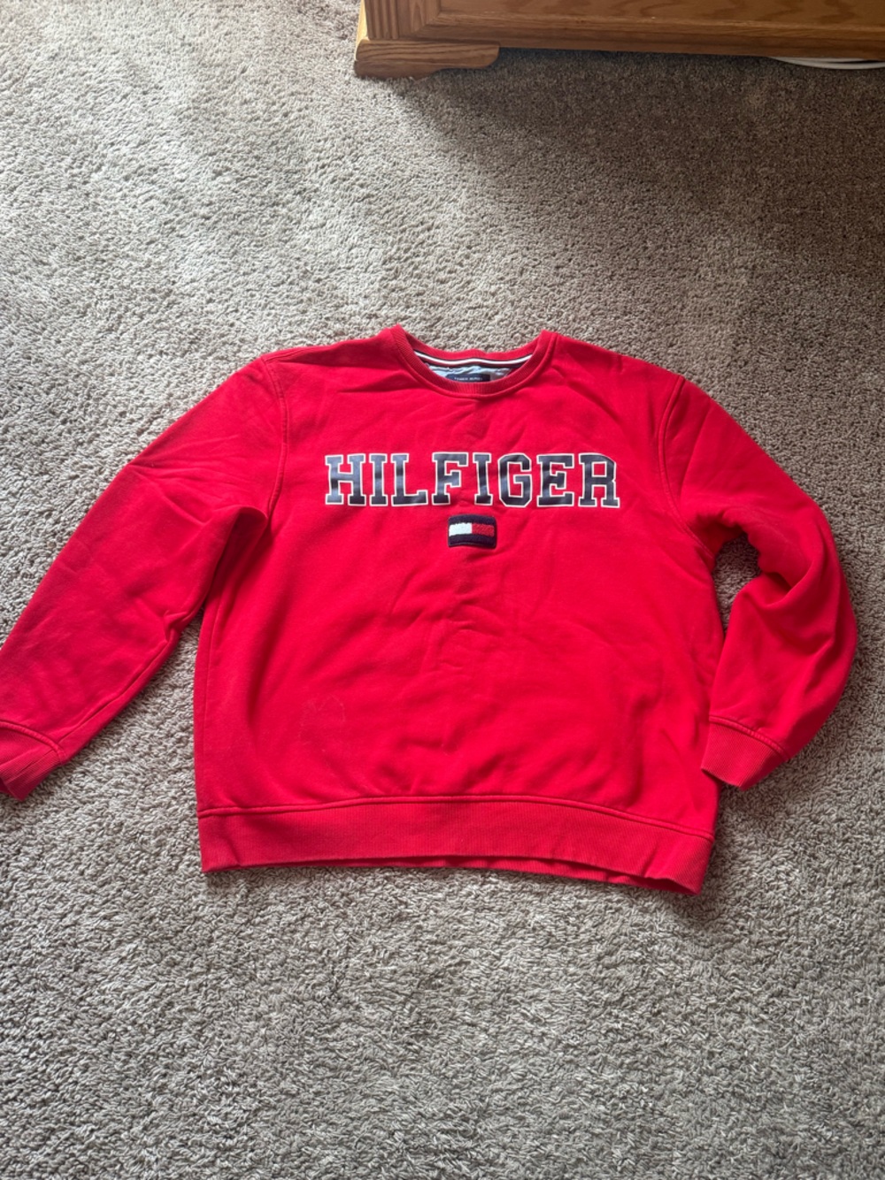 Tommy Hilfiger Red Men’s Sweatshirt